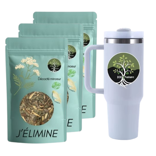 Pack 3 J'Elimine + MUG Bleu Ciel